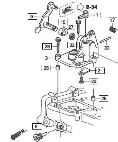 T7Design Honda K20 K24 Titanium Gearbox Bolt Kit