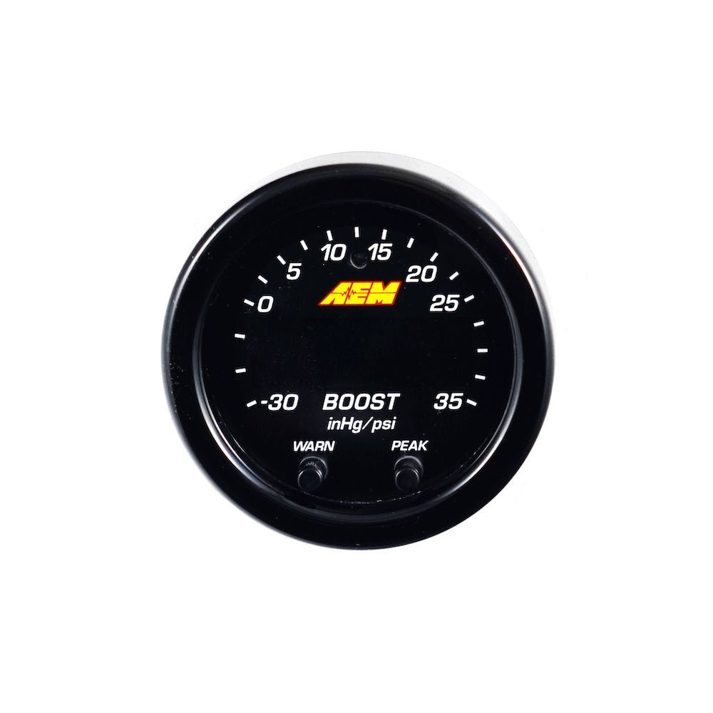 AEM X - Series Boost Pressure Gauge 35PSI / 2.5BAR - torquegt