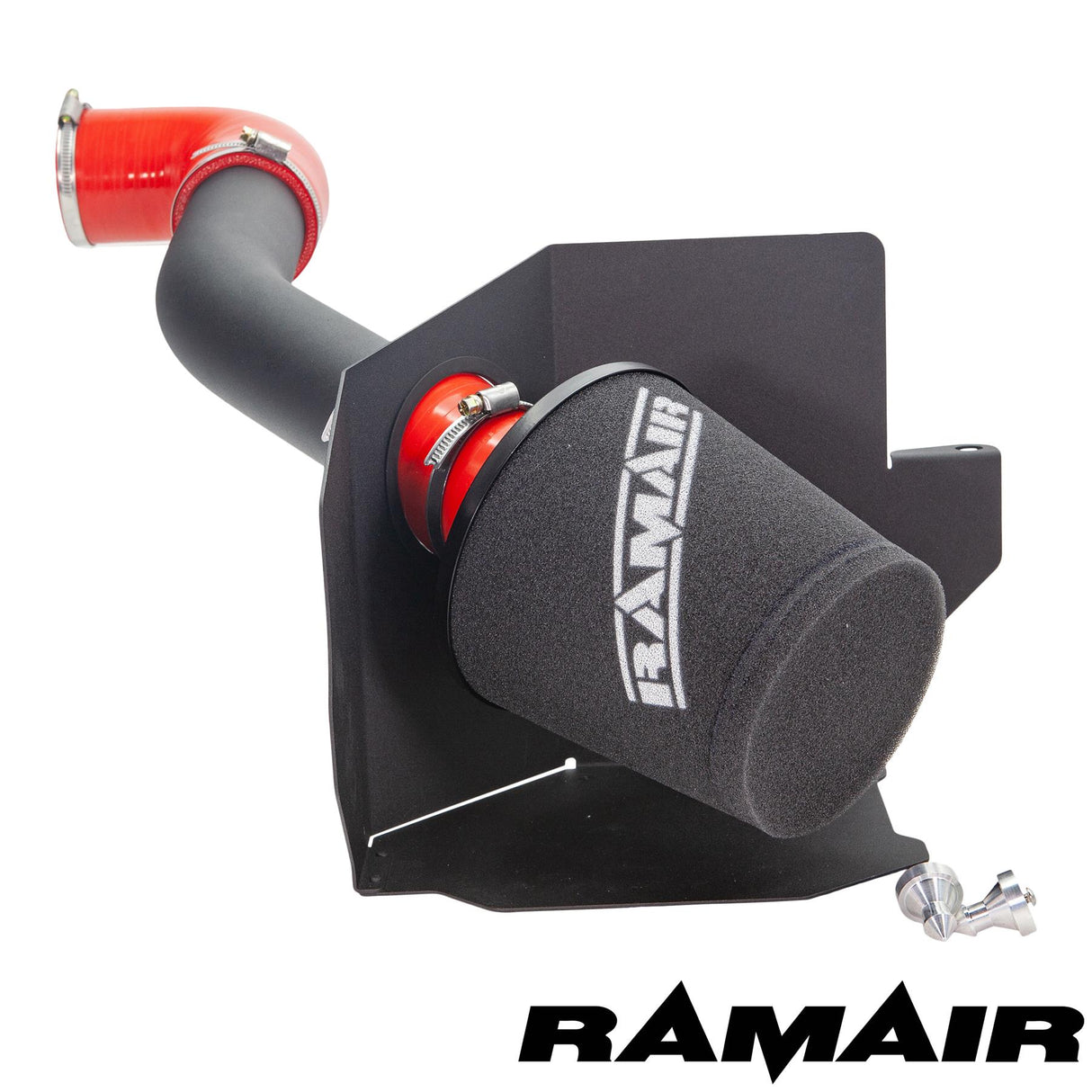 Ramair Performance Foam Induction Kit for MK8 Ford Fiesta ST 1.0 EcoBoost - Red Hose