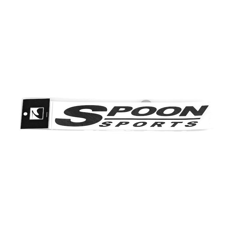Adhesivo con el logotipo de Spoon Sports, color negro