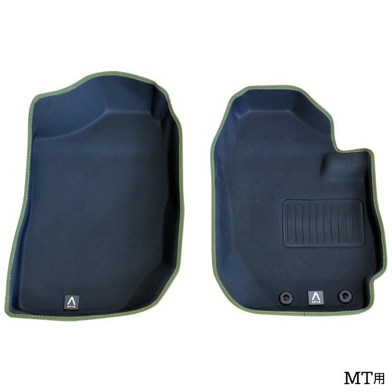 APIO 3D Floor Mats, RHD, Manual Transmission - Suzuki Jimny (2018+) - Front - torquegt