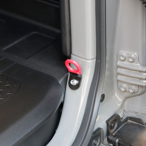 APIO Luggage Space Hook, Black/Red - Suzuki Jimny (2018+) - torquegt