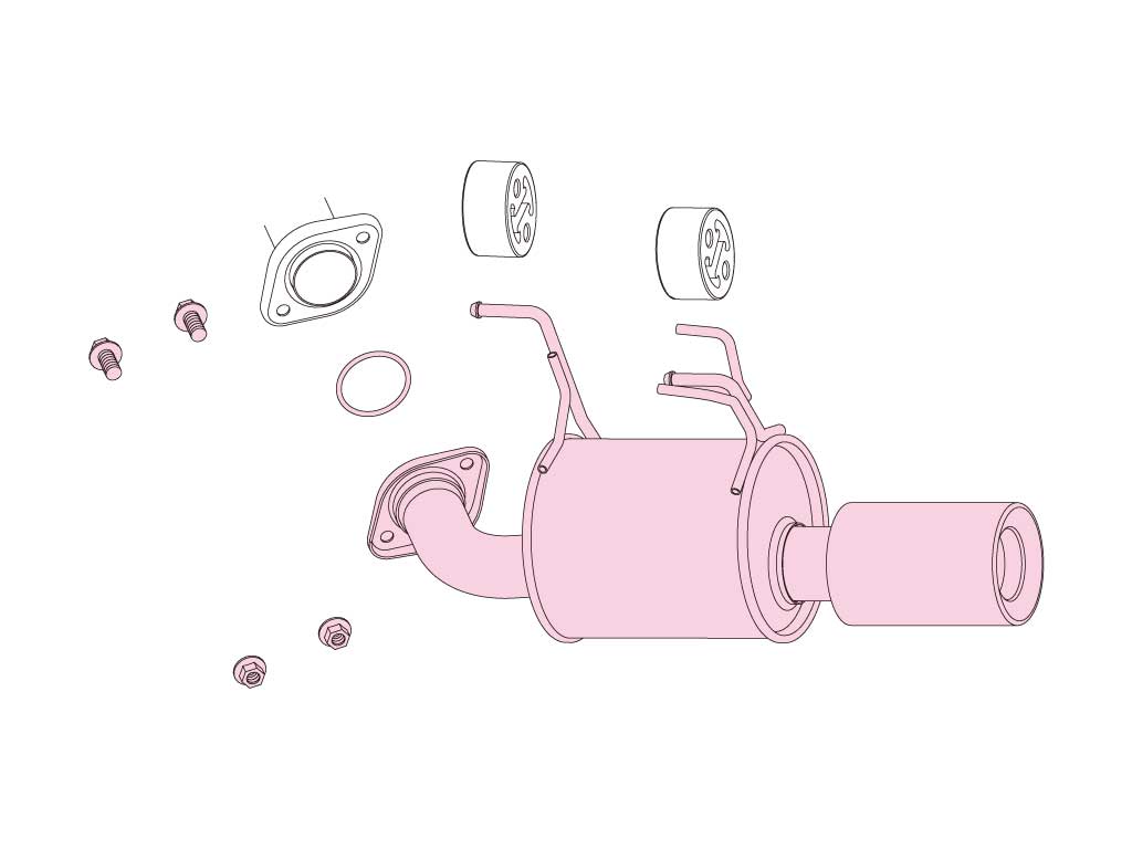 Fujitsubo A-S Exhaust - Nissan Juke 1.6 Turbo 4WD NF15