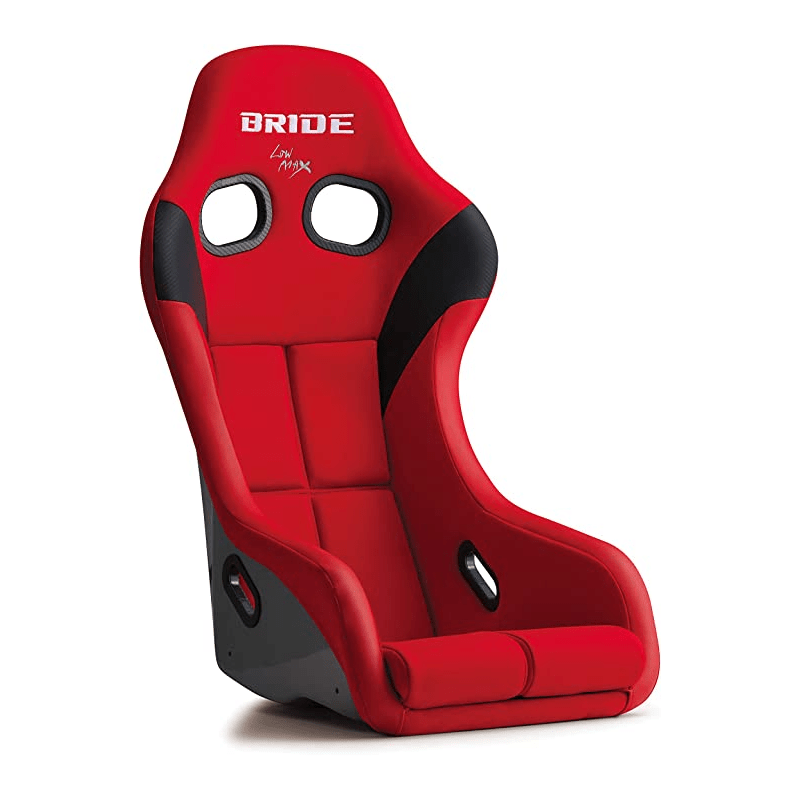 Bride ZETA IV Fixed Bucket Seat, Red - torquegt