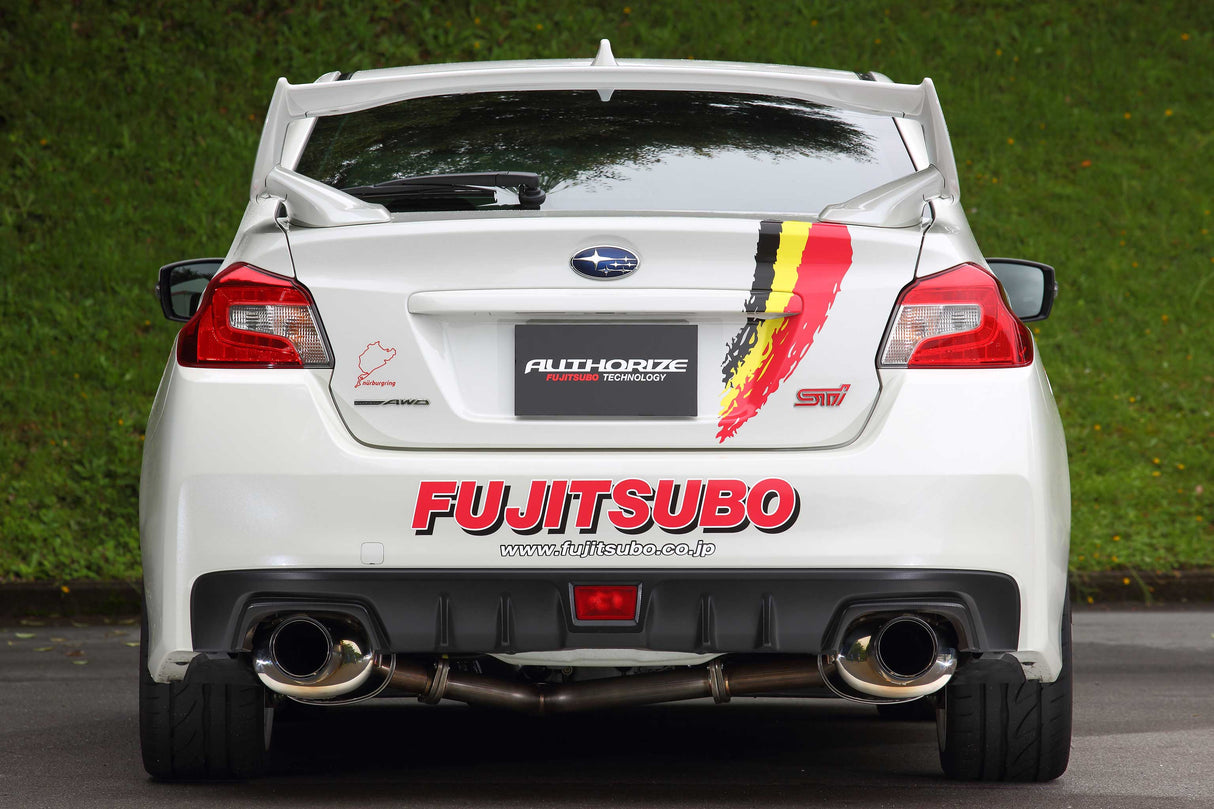Fujitsubo A-RM+C Exhaust - Subaru WRX STI/S207 2.0 Turbo VAB
