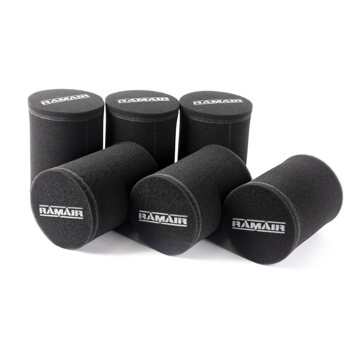 Ramair Carb Sock Foam Air Filter Single Inlet 90mm - 6 Pack