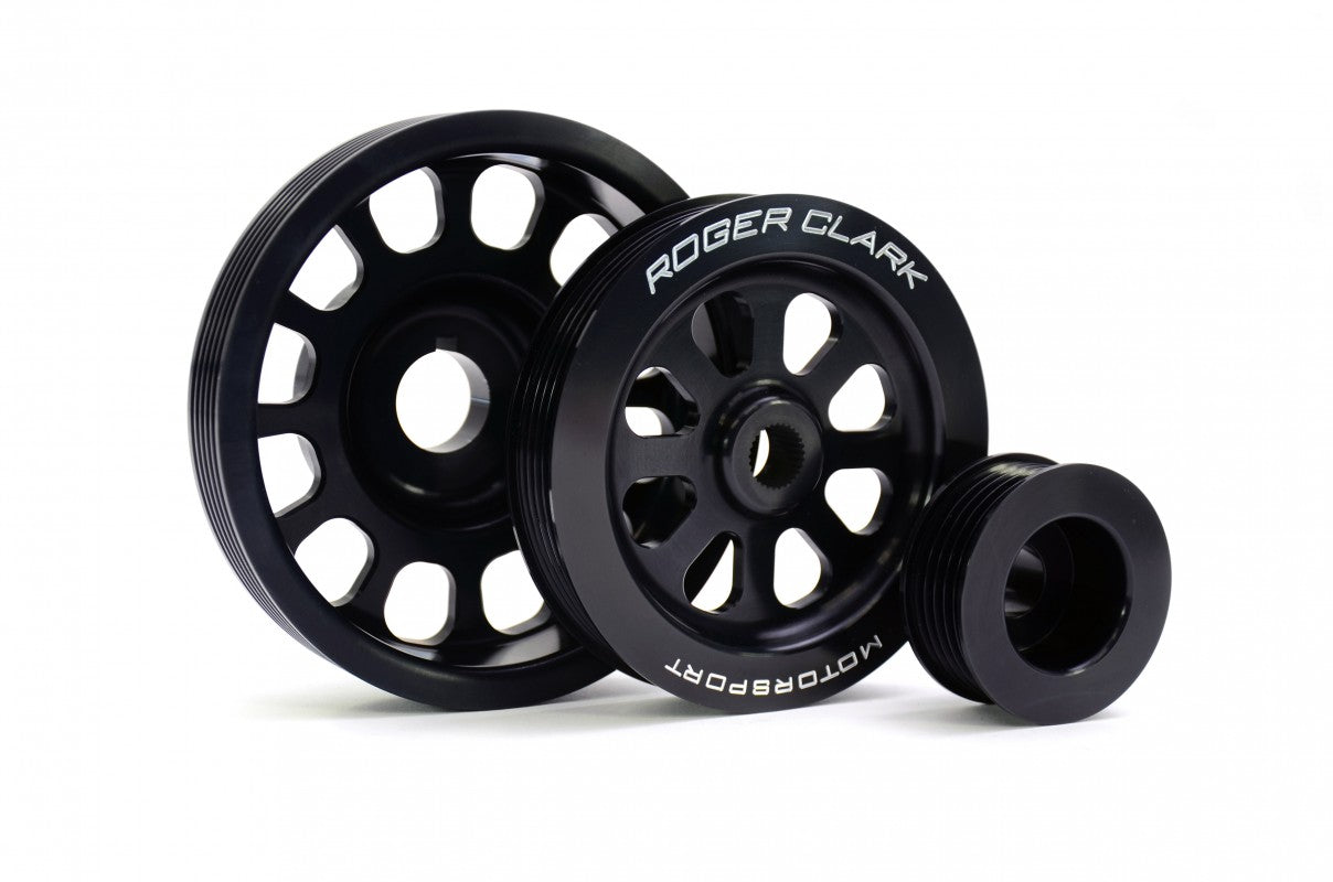 RCM Super Lightweight Ancillary Pulley Kit with No Air Con V8+