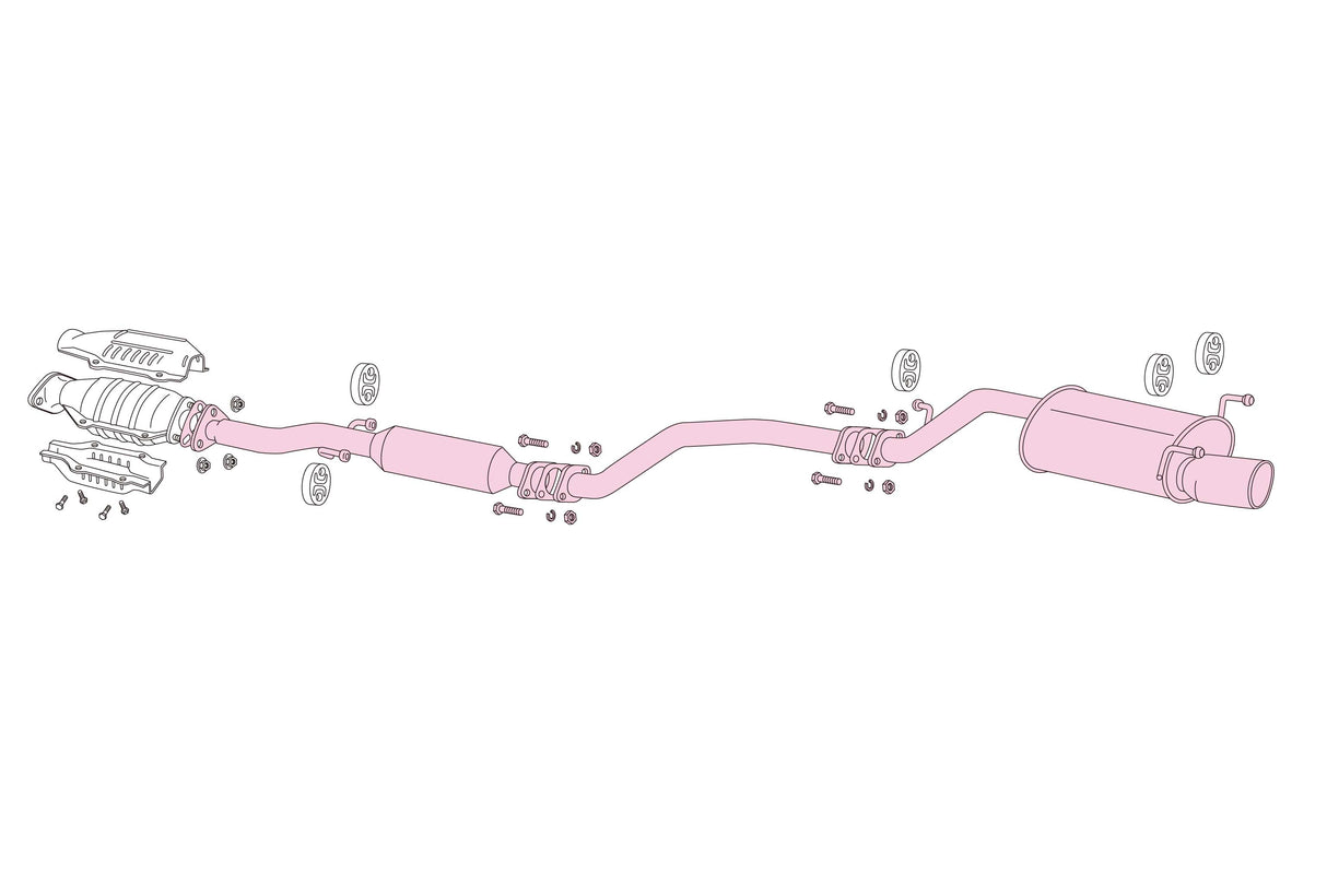 Fujitsubo Legalis R Exhaust - Honda Civic Vti /Sir 3Door Mt EG4/6
