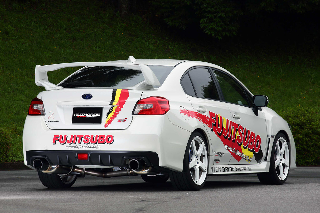 Fujitsubo A-RM+C Exhaust - Subaru WRX STI/S207 2.0 Turbo VAB
