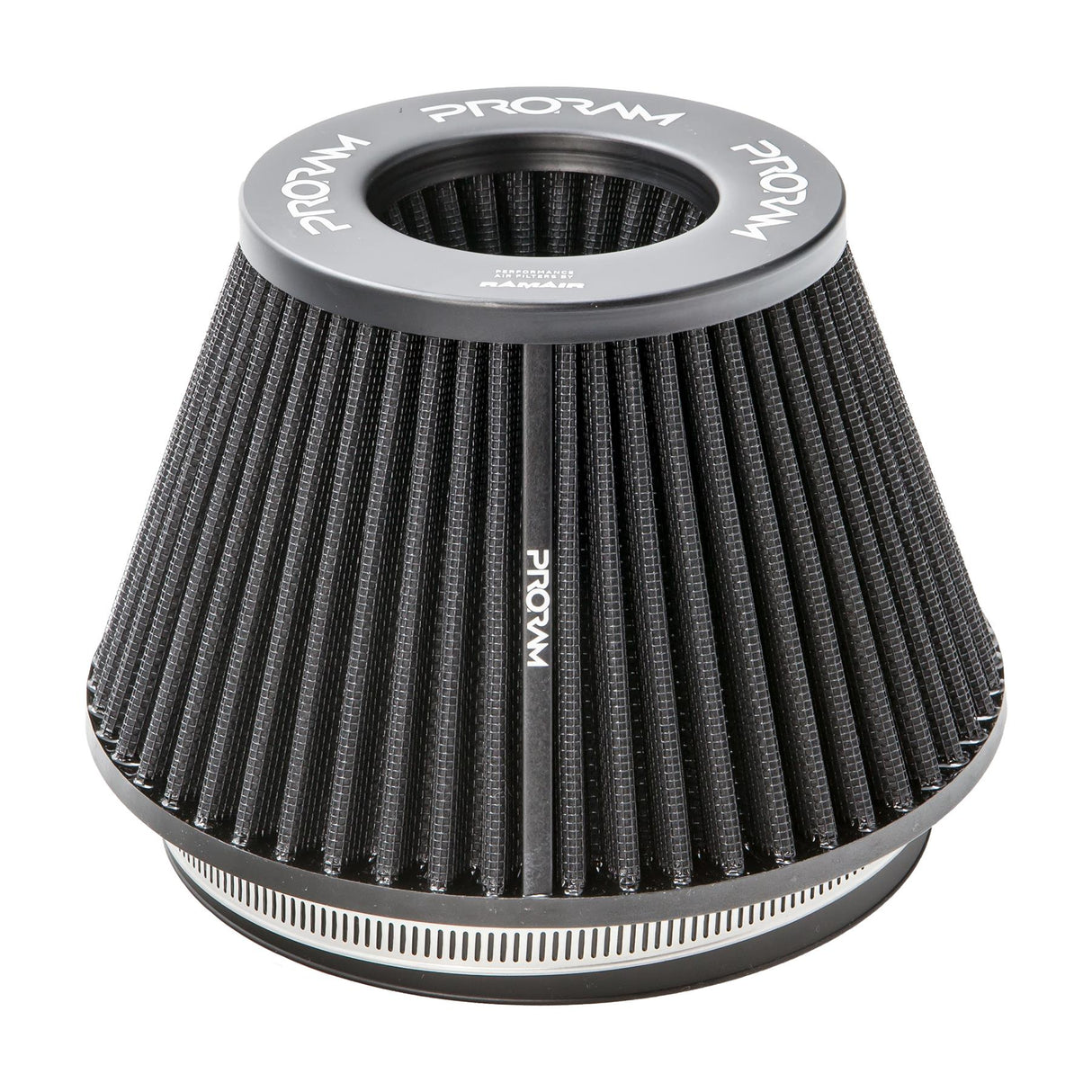 Ramair PRORAM 76mm OD Neck Medium Cone Air Filter with Velocity Stack