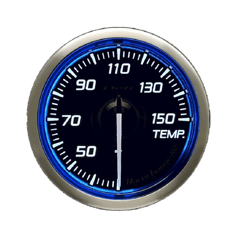 Defi Racer N2 Standalone Gauge - 52mm - Temperature - White - torquegt