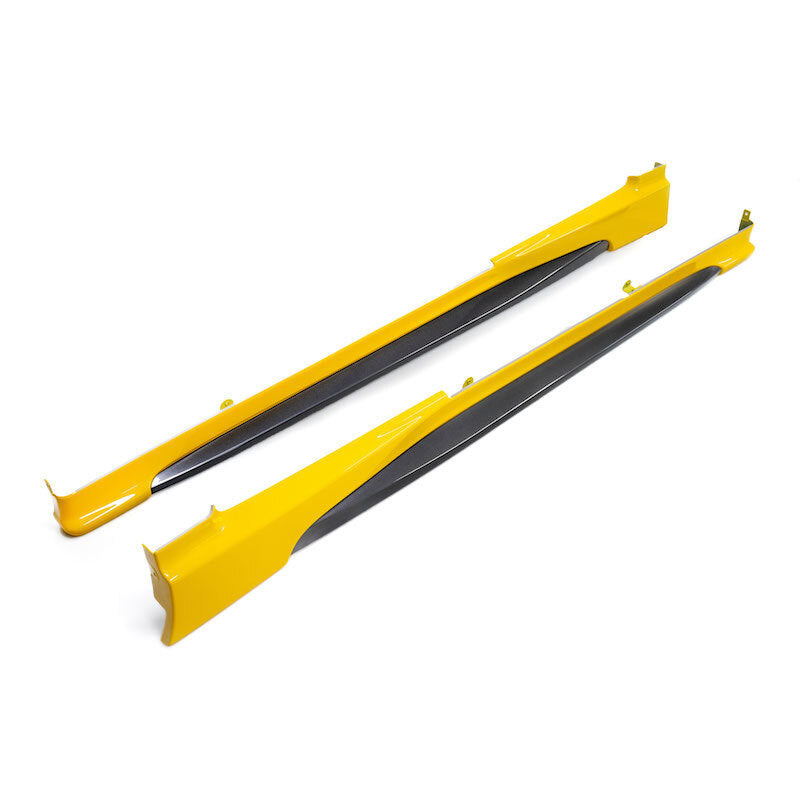 Faldones laterales Mugen, amarillo carnaval II - S660 JW5