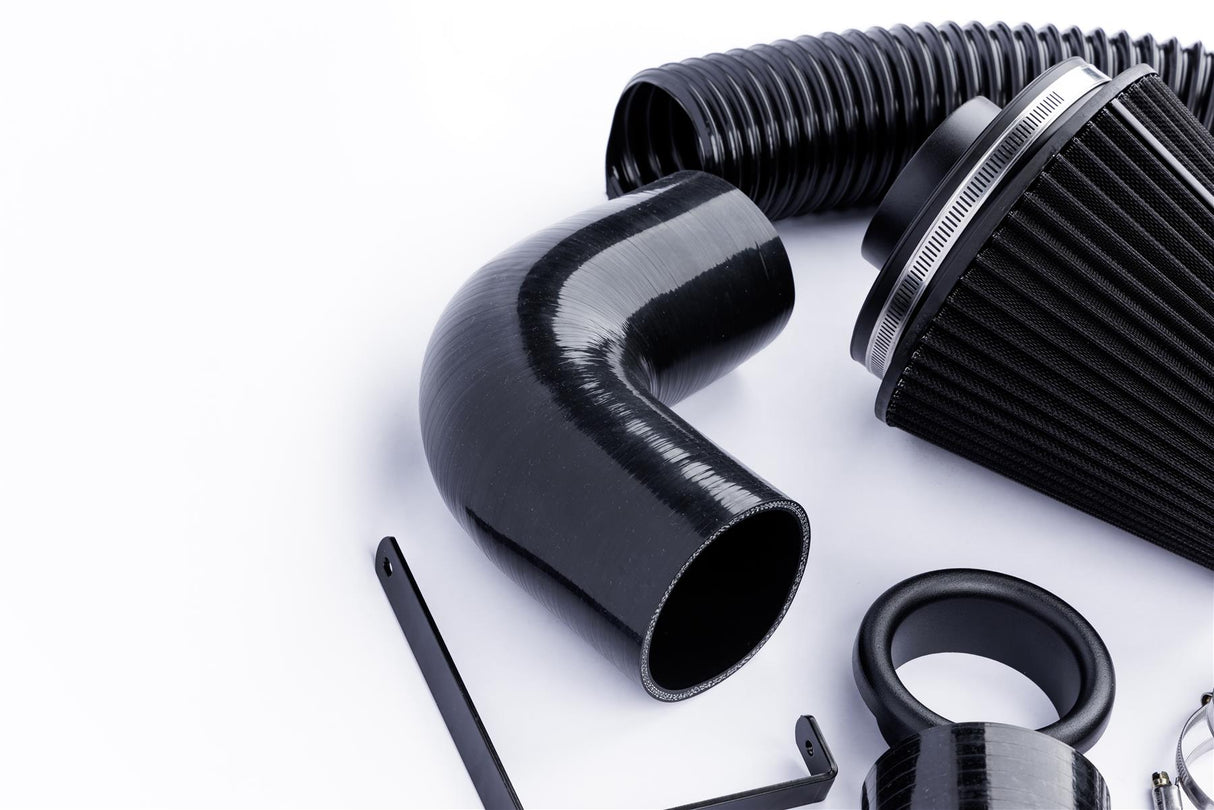 Ramair Performance Pleated Induction Kit for VW MK5 Golf R32 3.2 V6 - Black Hoses