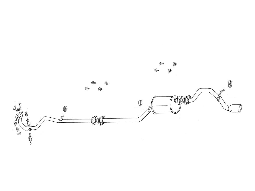 Fujitsubo Legalis K Exhaust - Daihatsu Naked NA 2/4Wd L750/760S