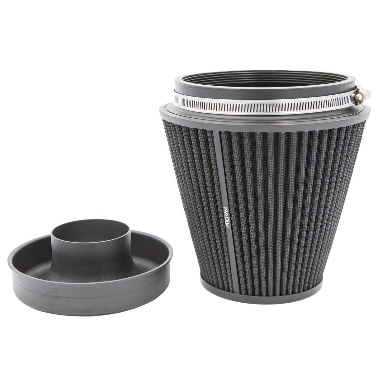 Ramair PRORAM 90mm OD Neck Large Cone Air Filter with Velocity Stack