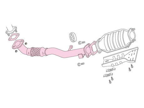 Fujitsubo Front Pipe - Mitsubishi Lancer Evolution Ⅳ/Ⅴ/Ⅵ CN/CP9A