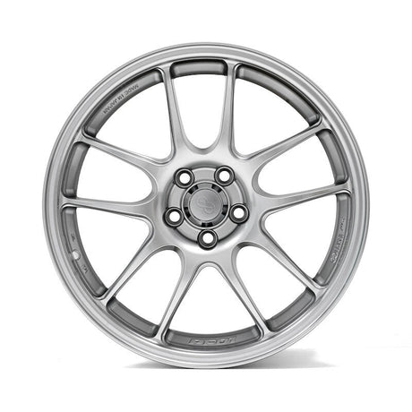 Enkei PF01 Alloy Wheel - 17x7.5 ET45 5x114.3 Sparkle Silver - torquegt