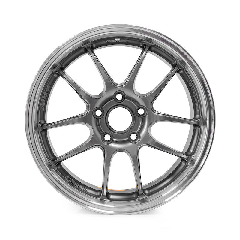 Enkei PF01SS Alloy Wheel - 17x9 ET35 5x114.3 Platinum Machined Silver - torquegt