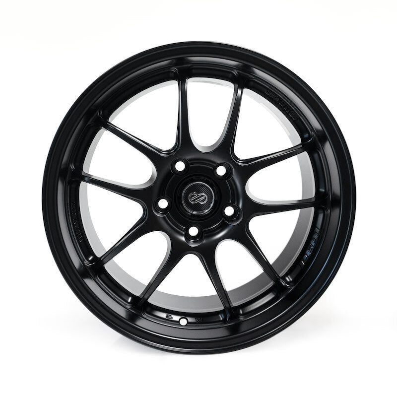 Enkei PF01SS Alloy Wheel - 17x9 ET48 5x114.3 Matte Black - torquegt