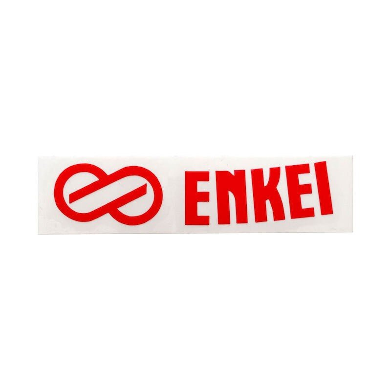 Enkei RPF1 Replacement Wheel Decal - Red - torquegt