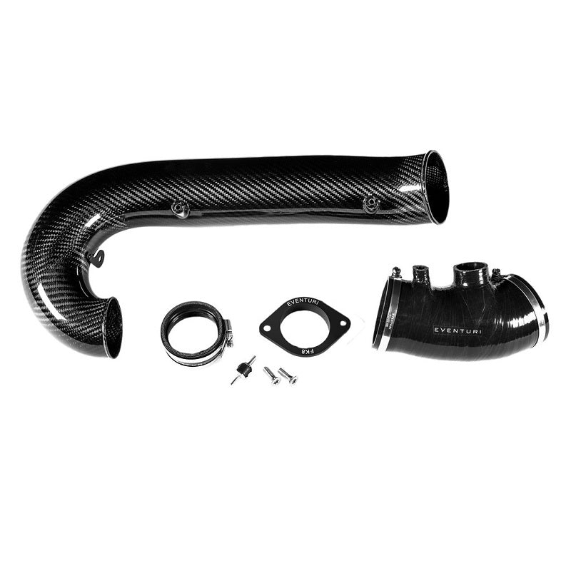 Eventuri Black Carbon Turbo Tube - Civic Type R FK8 - torquegt