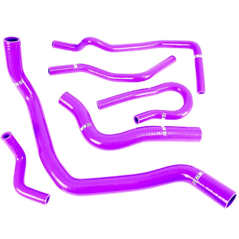 Kit de mangueras de silicona moradas Exoracing para Honda Civic B16 B18 de 6 piezas