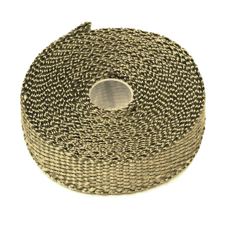 Exoracing 5mx2.5cm Titanium Exhaust Wrap - torquegt