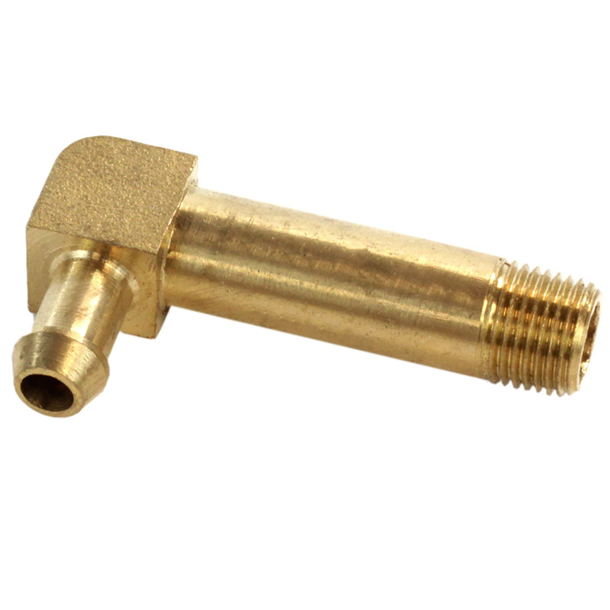 Exoracing 90 Degree Turbo Compressor Nipple Long 1/8" npt - torquegt