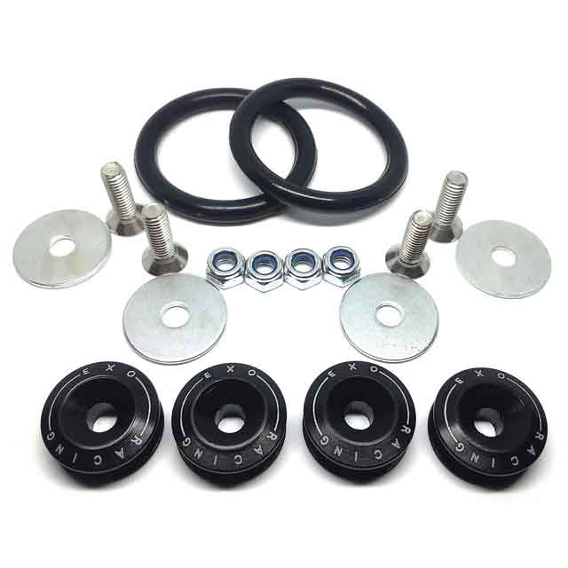 Exoracing Black Quick Release Bumper Kit - torquegt