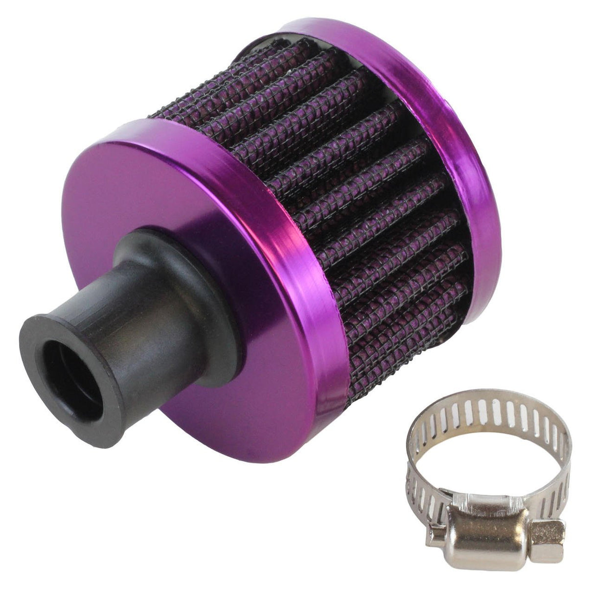 Exoracing Crankcase Breather Filter 12mm Purple V2 - torquegt