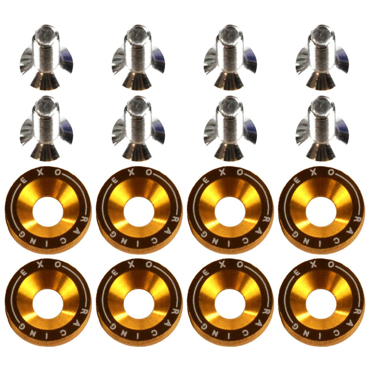 Exoracing Dress Up Bolt Kit Gold M6x1.0 - torquegt