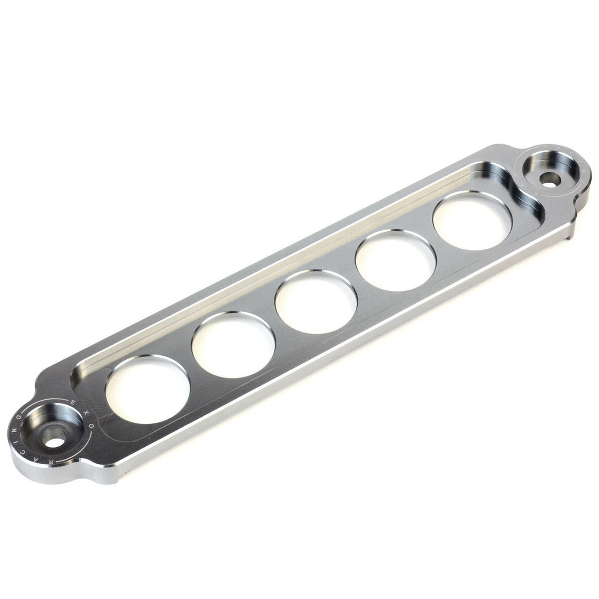 Exoracing Grey Billet Battery Tie Down For Honda Civic EP3 DC5 - torquegt