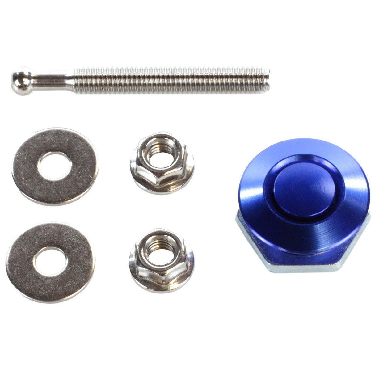 Exoracing Quick Release Button Blue 25mm Short - torquegt