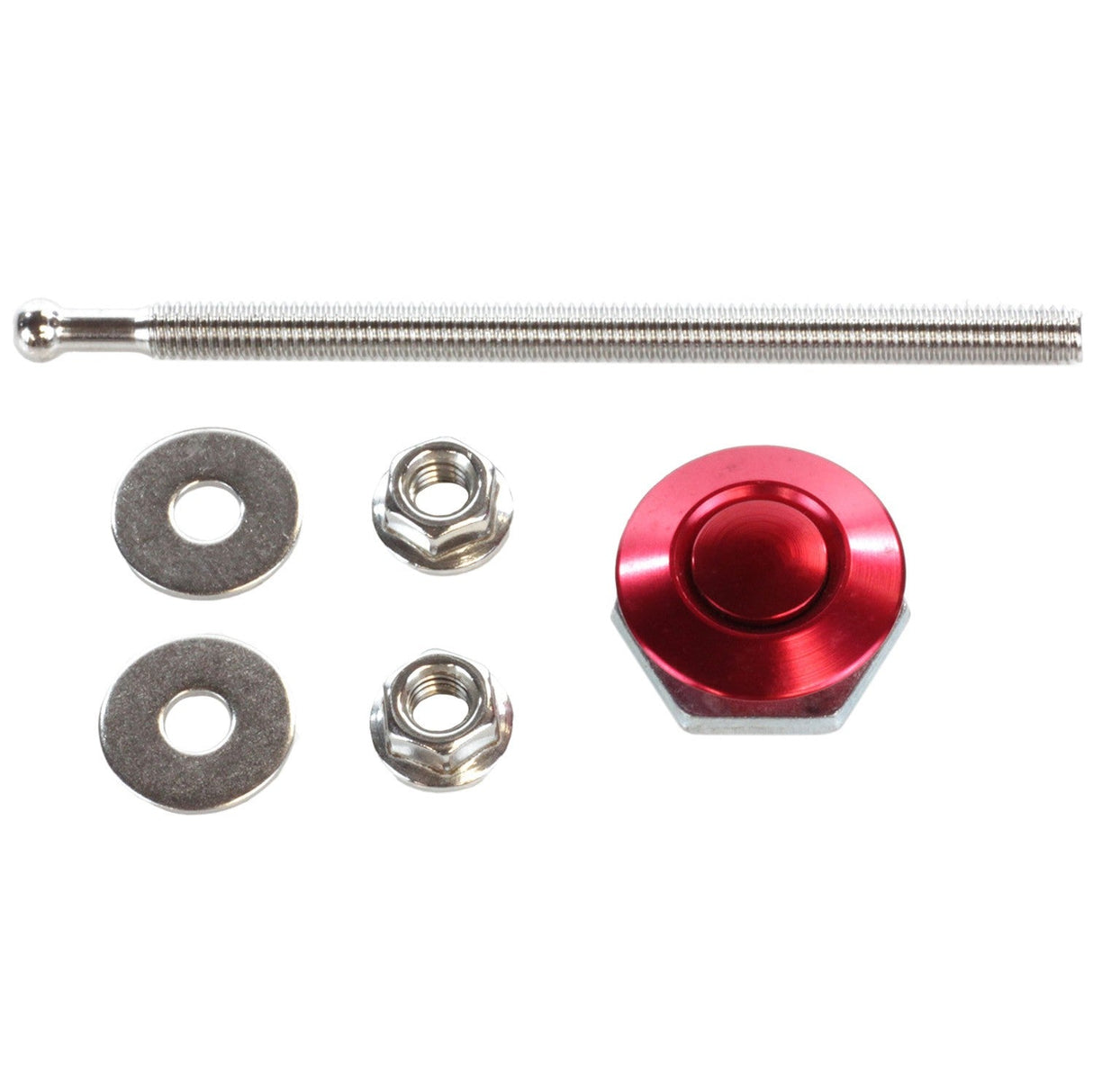 Exoracing Quick Release Button Red 25mm Long - torquegt