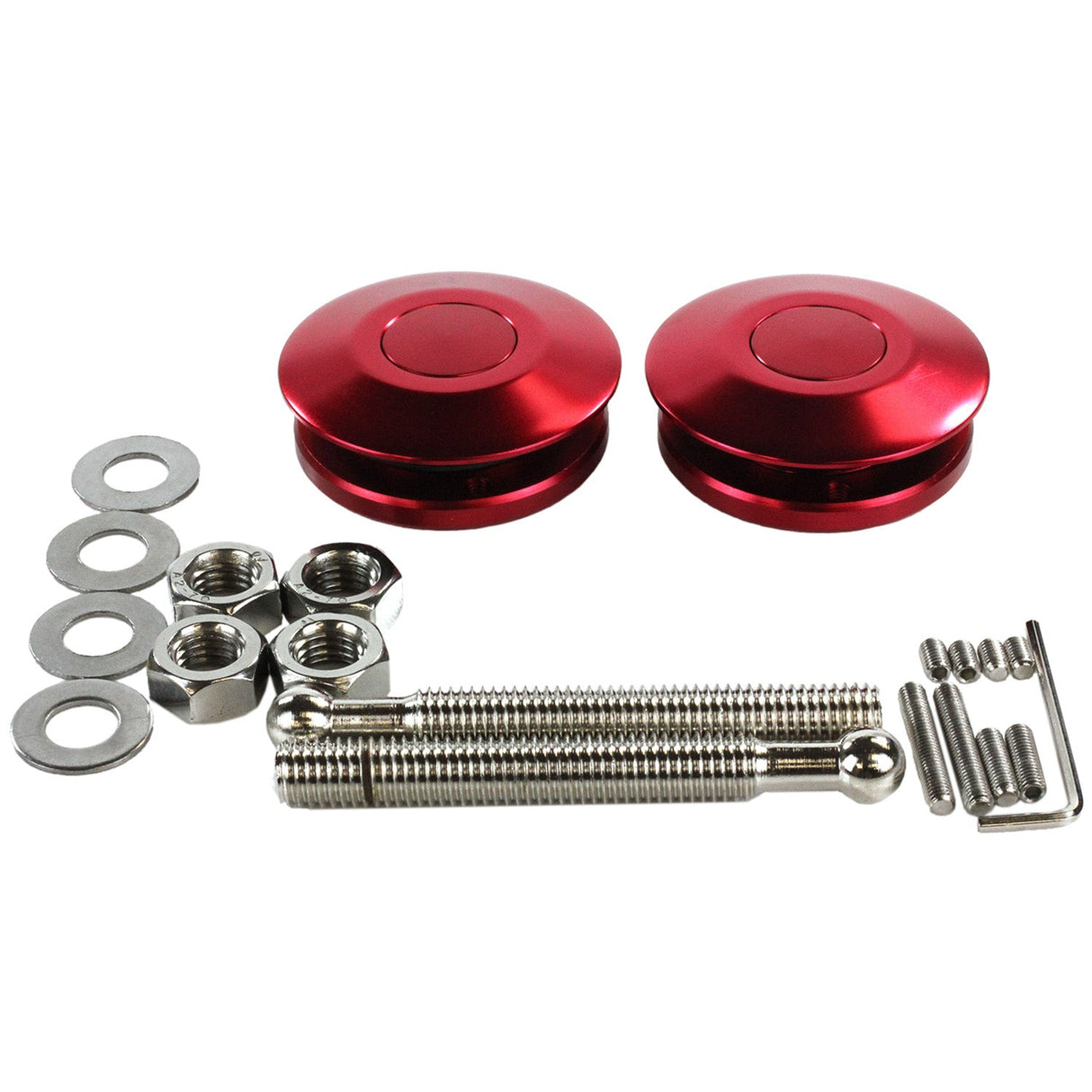 Exoracing Quick Release Button Red 62mm, Pack of 2 - torquegt