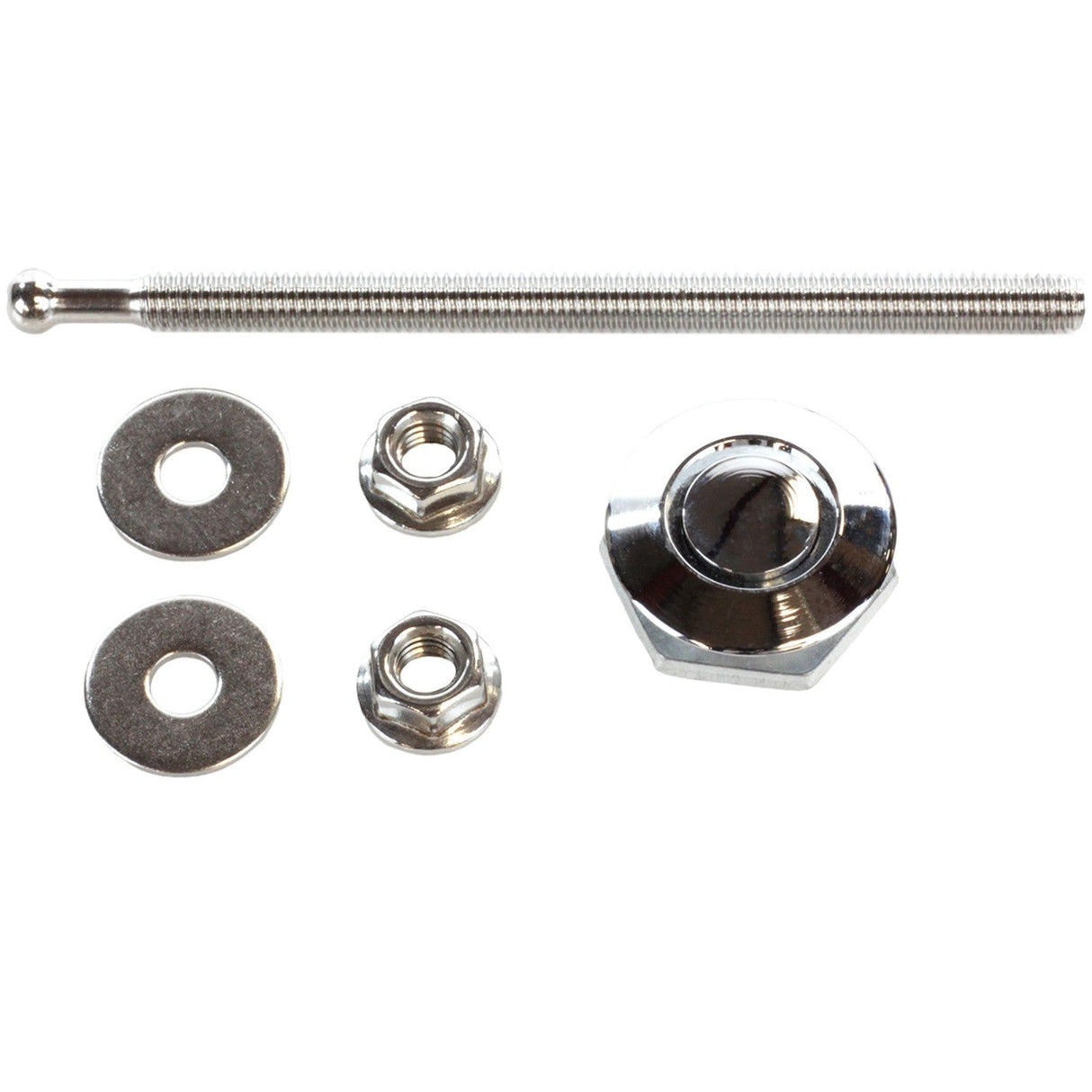 Exoracing Quick Release Button Silver 25mm Long - torquegt