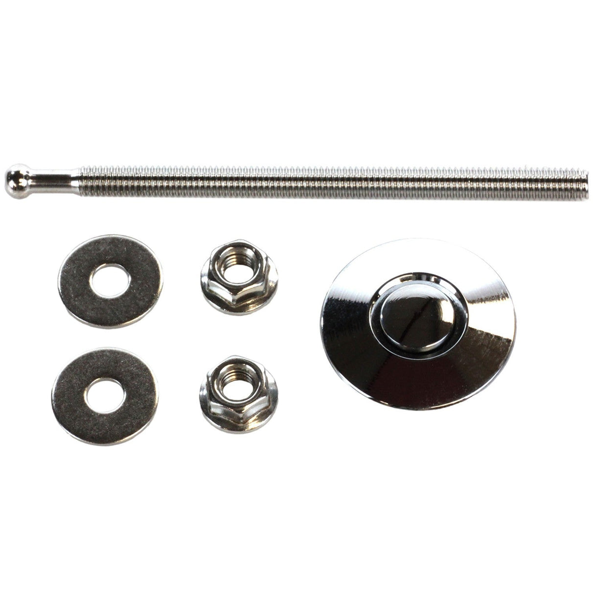 Exoracing Quick Release Button Silver 32mm Long - torquegt