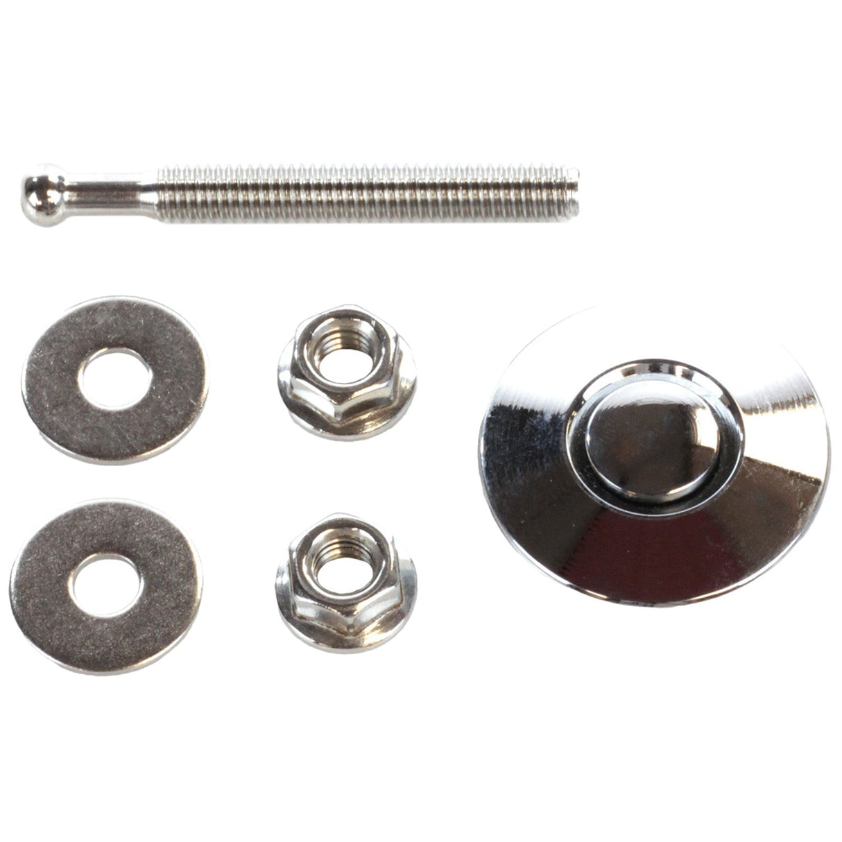 Exoracing Quick Release Button Silver 32mm Short - torquegt