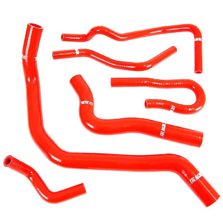Exoracing Red Silicone Hose Kit For Honda Civic B16 B18 6Pc - torquegt