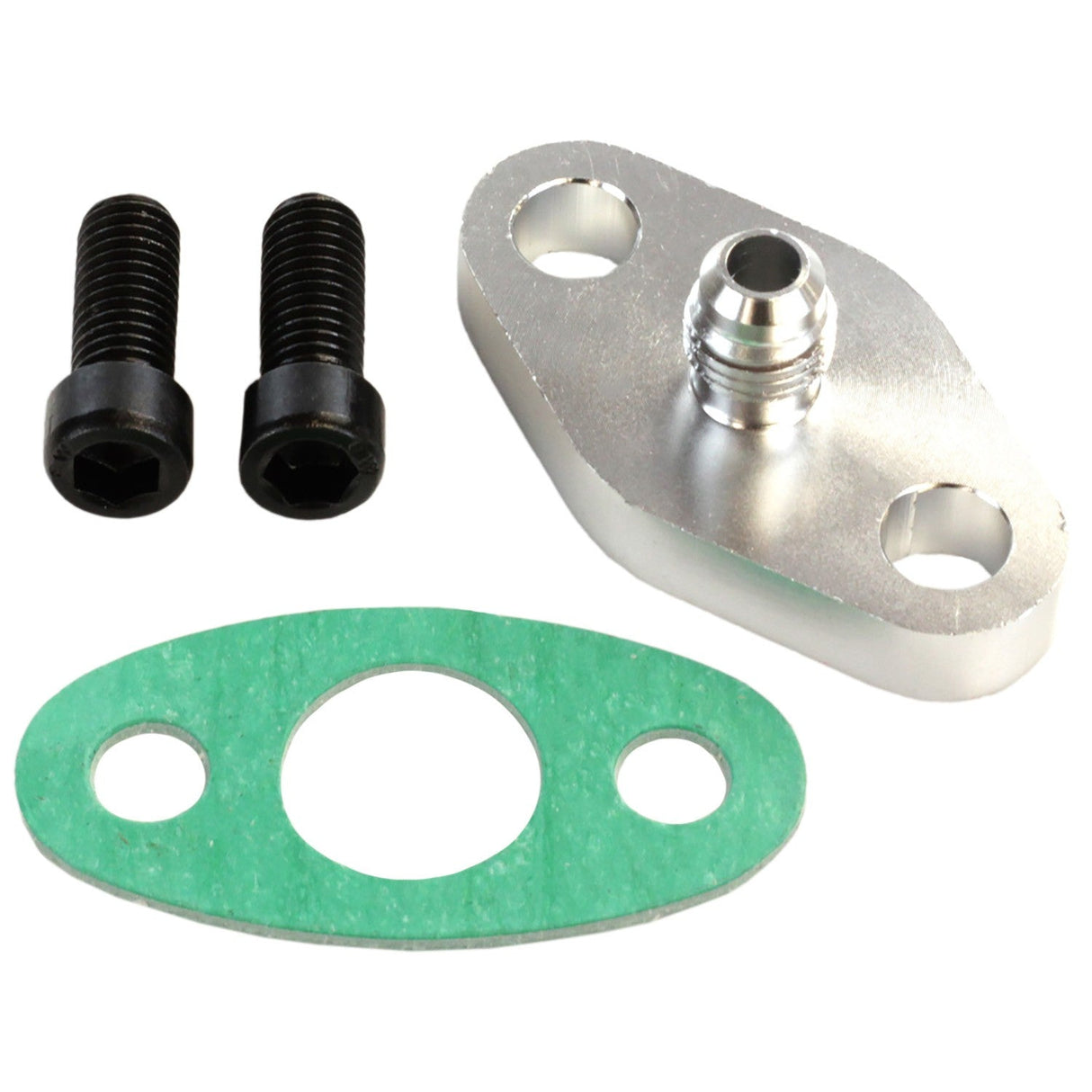 Exoracing Turbo Oil Feed Restrictor Flange 0.9mm AN04 - torquegt