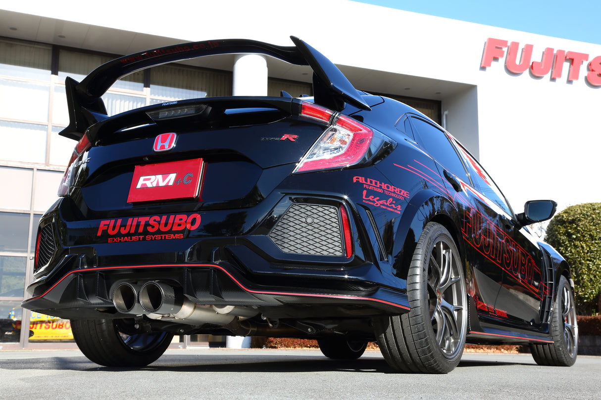 Fujitsubo A-RM+C Titanium Exhaust - Honda Civic Type R FK8