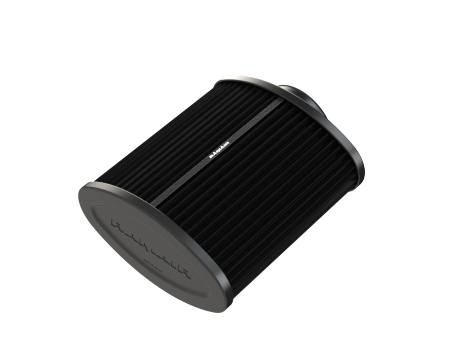 Ramair Pleated Oval Filter - 70mm ID