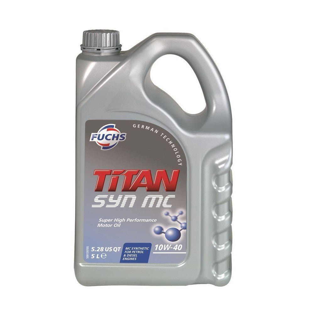 Fuchs Titan Syn MC 10W40 Semi Synthetic Oil - 5L - torquegt
