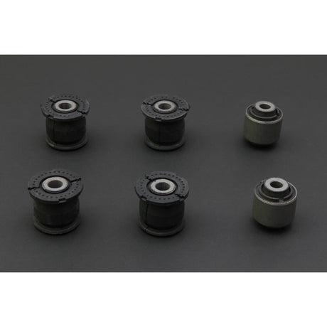 Hardrace Rear Knuckle Bushes Set - DC5 ITR (Hardened Rubber) - torquegt