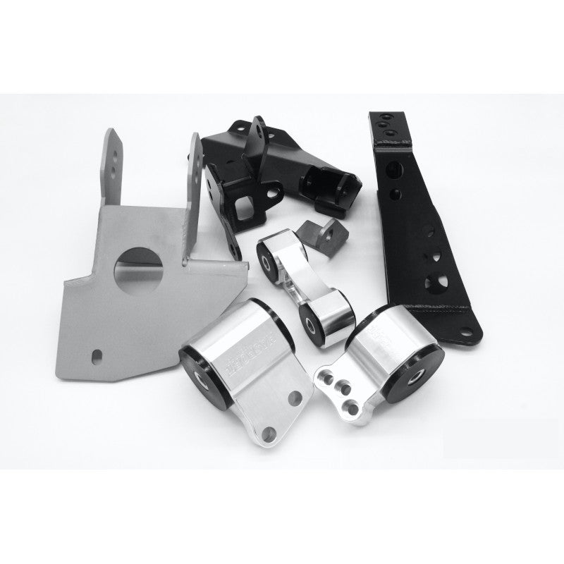 Hasport K - Series Swap Engine Mount Kit - Civic/CRX 88 - 91 - K24Z7 & All Wheel Drive - U94A (Most Extreme Race) - torquegt