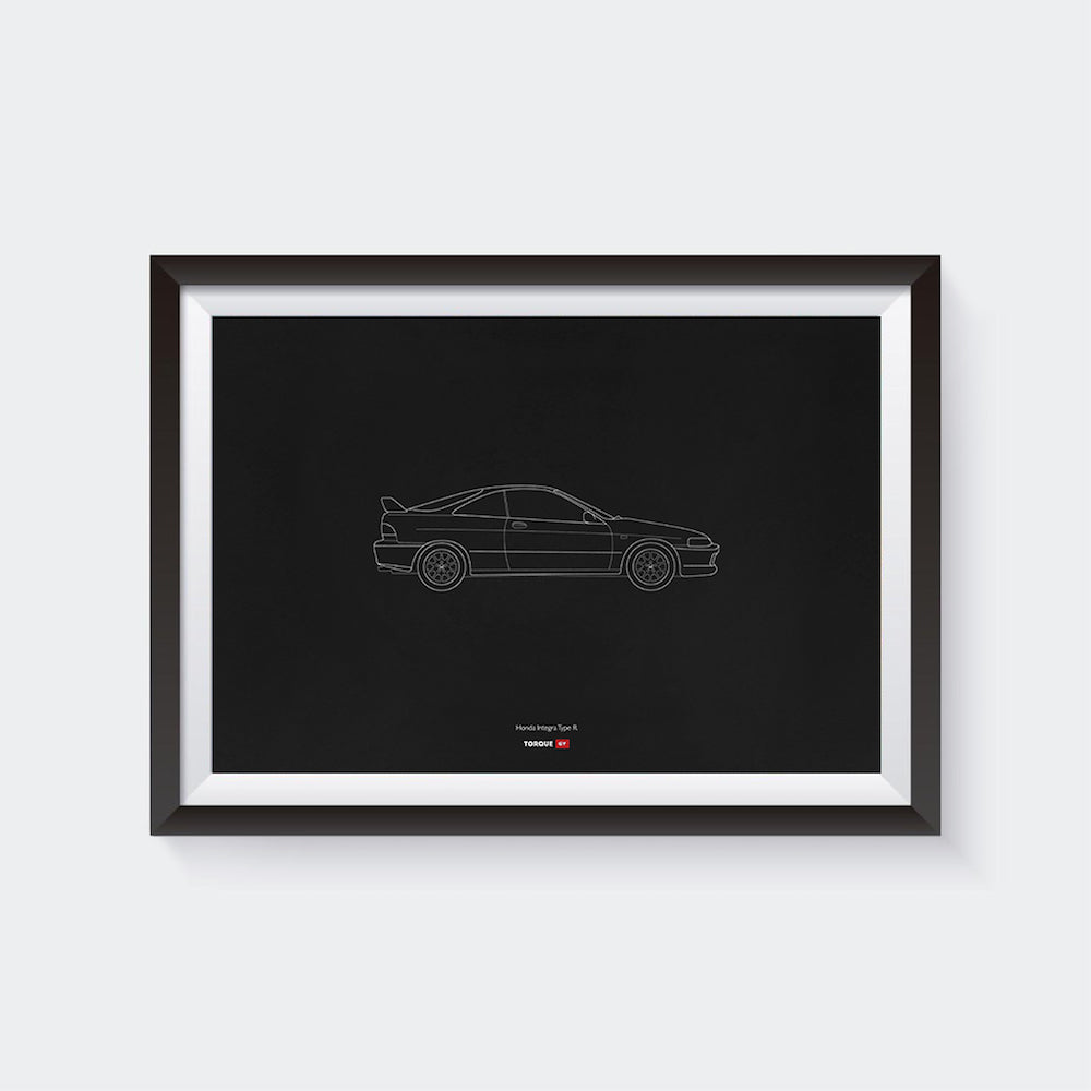 Limited Edition Integra Type R DC2 Poster