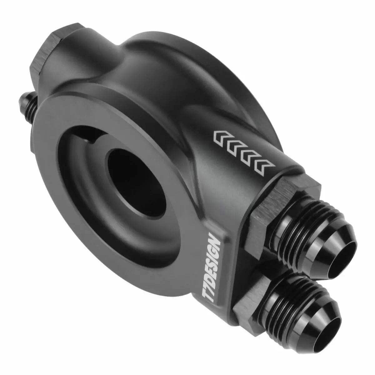 T7Design Honda K20 K24 Oil Cooler Sandwich Plate (Non-Thermostatic)