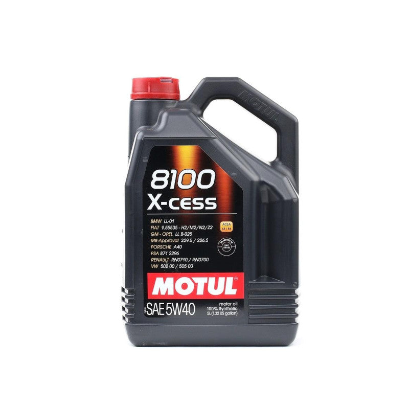 Motul 8100 X-CESS Engine Oil - 5W40 5L