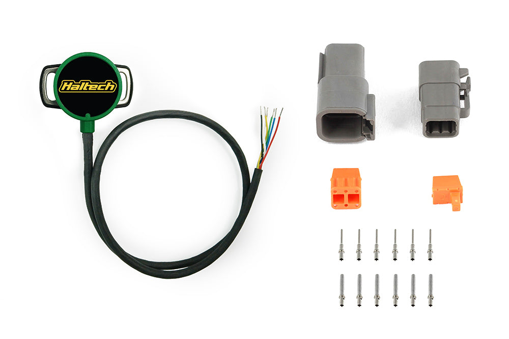 Haltech Throttle Position Sensor - Contactless Dual Channel 8mm D-Shaft, DBW Compatible