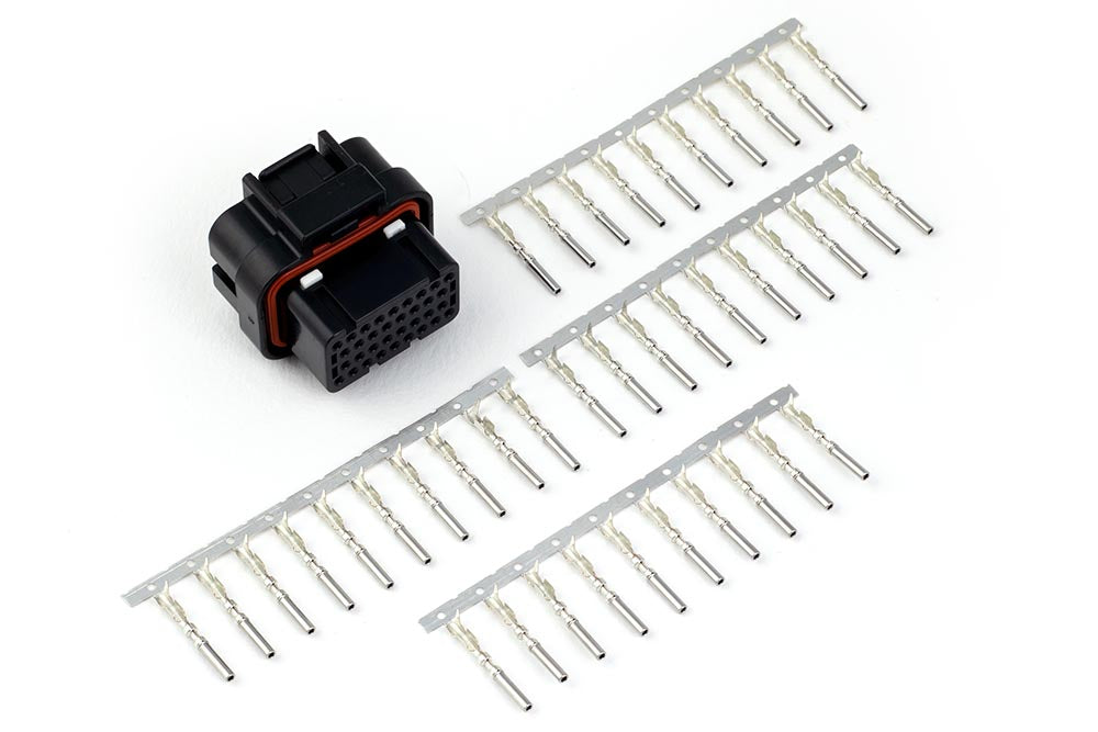 Haltech Plug and Pins Only, AMP 34 Pin Key 2, 4 Row 4 Key Superseal